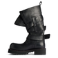Balenciaga Venom High Boot in Black Calfskin