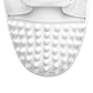 Christian Louboutin Vieira Spikes flat white sneakers