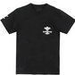 Chrome Hearts Fleur Scroll Logo Tee "Black"