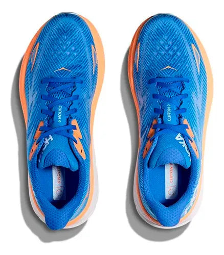 Hoka Clifton 9 "Blue / Dazzling"