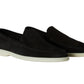 Loro Piana Summer Walk Loafer "Black"