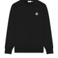Moncler Logo Cotton Sweatshirt 'Black'