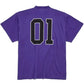 Balenciaga Men's Basketball Series - Oversized T-shirt in Purple
