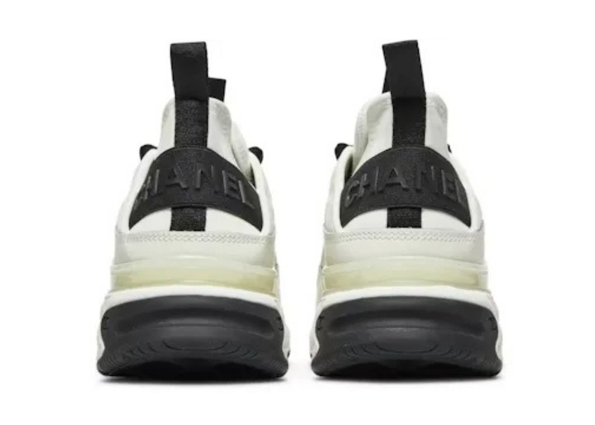 Chanel Velvet Calfskin & Mixed Fibers Sneaker 'Ivory'