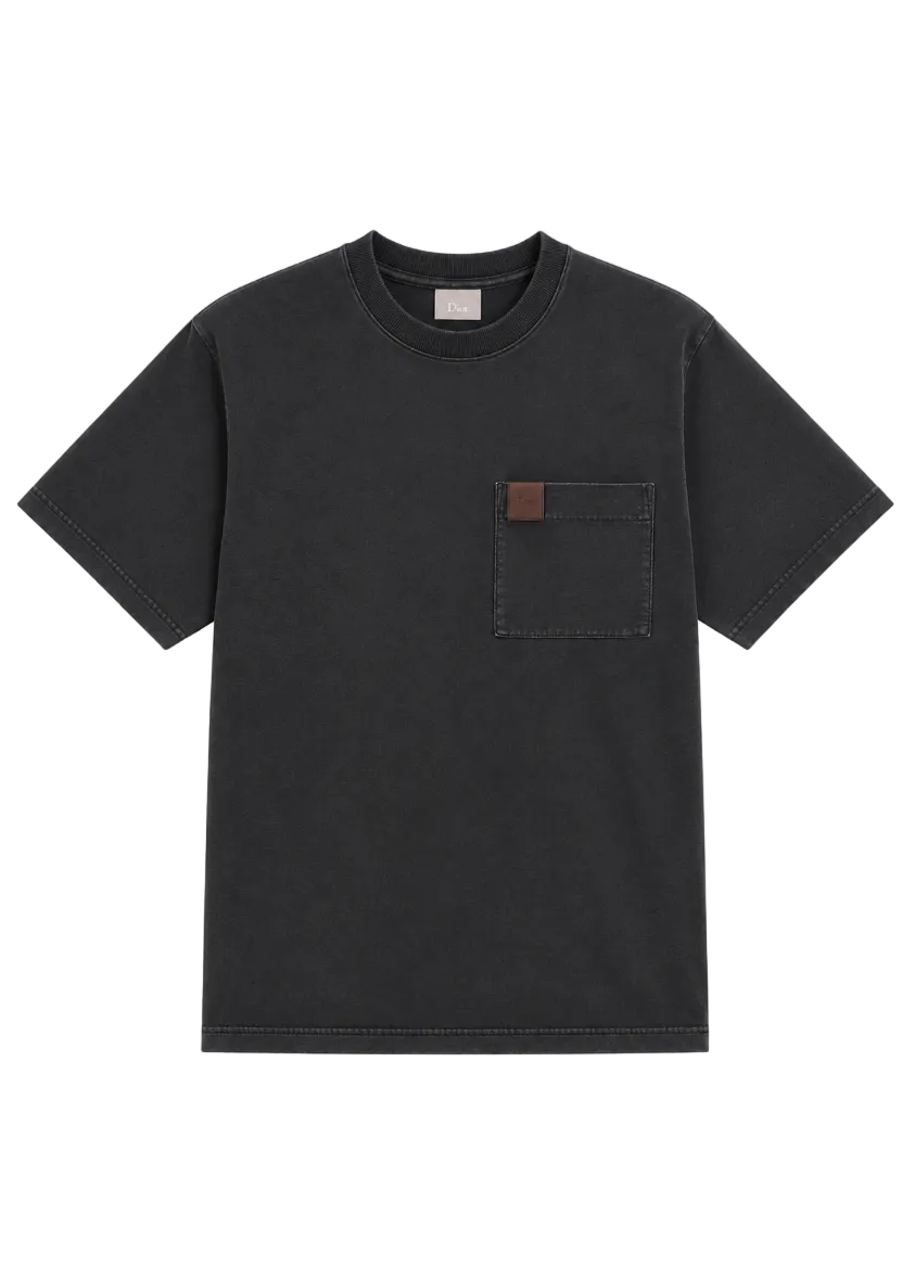 Dior T-Shirt with Pocket "Gray"