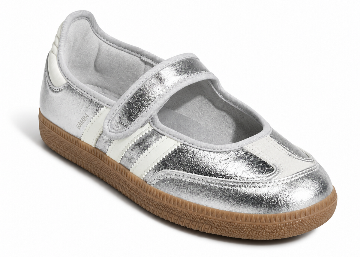 Adidas Samba Jane "Silver Metallic"