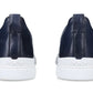 Zegna Crocodile Leather Triple Stitch "Navy Blue"