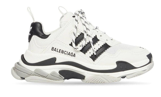 Balenciaga x adidas baskets Triple S "White"