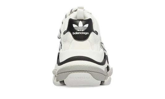 Balenciaga x adidas baskets Triple S "White"