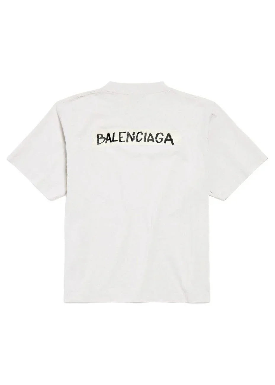 Balenciaga Masking Tape T-shirt "White"
