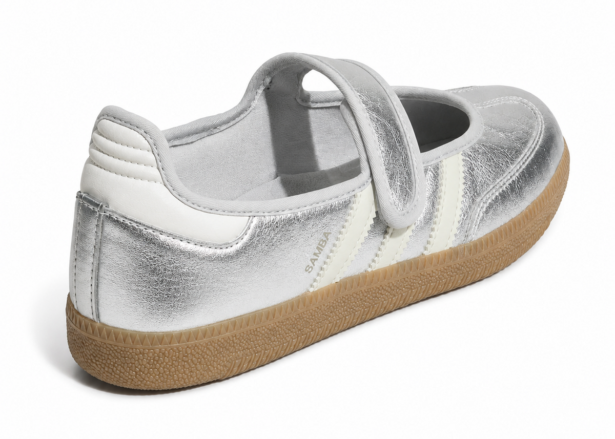 Adidas Samba Jane "Silver Metallic"
