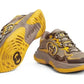 GUCCI Ripple Low Top Casual Shoes Men's Beige Yellow