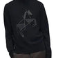 Hermes Cashmere Cheval tangram "Navy Blue"