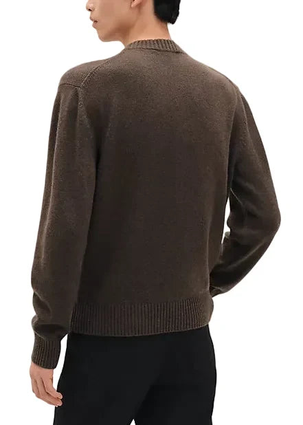 Hermes Cashmere Cheval tangram "Brown"