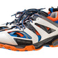 BALENCIAGA Multicolor Leather/Mesh Track Lace Up