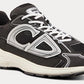Dior B30 Black Mesh And Technical Fabric Low Top Sneakers