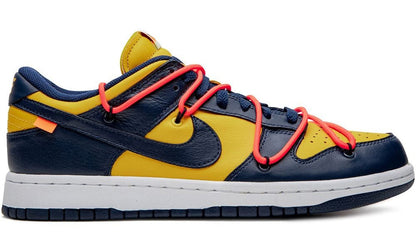 Off-White x Dunk Low 'University Gold'