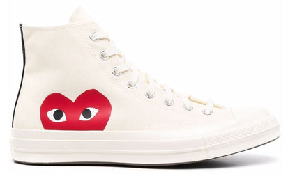 Comme Des Garçons Play x Converse Chuck 70 high-top sneakers - White