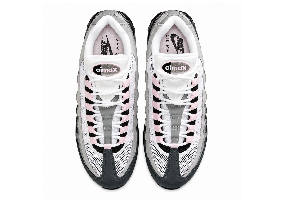 Nike Air Max 95 Big Bubble "Black / White and Silver / Pink"