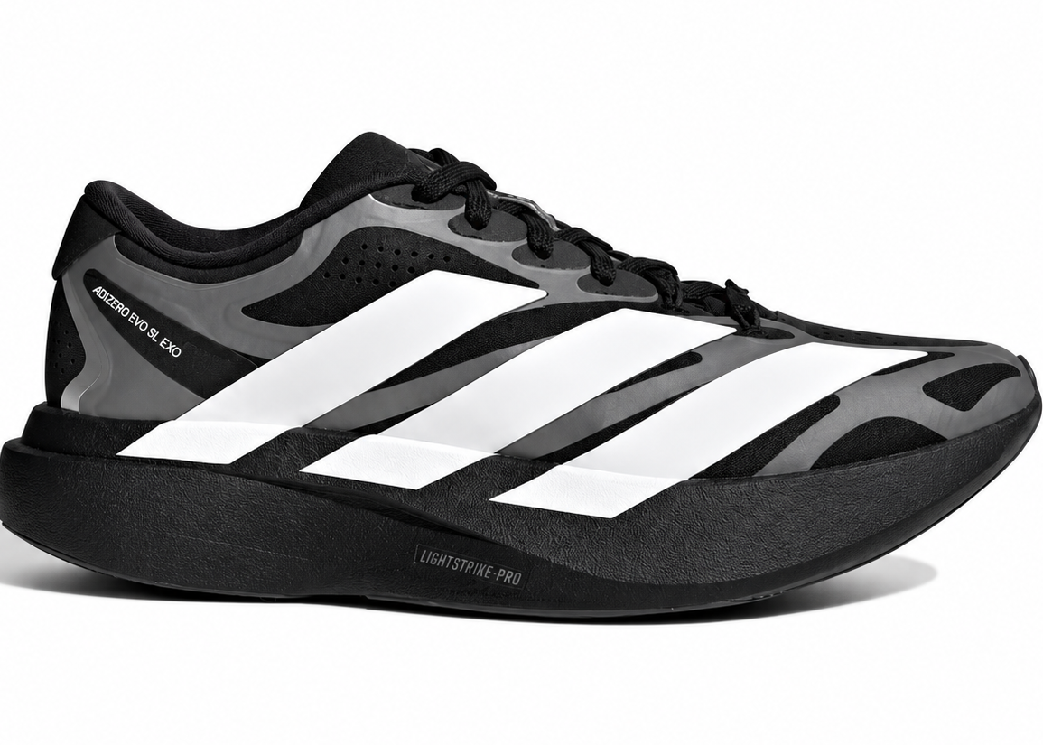 Adizero EVO SL EXO "Black / White / Gray"