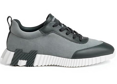 حذاء "هيرميس" الرياضي "Bouncing" باللون الرمادي العاصفي