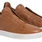 Zegna Dark Beige Triple Stitch™ SECONDSKIN Sneakers