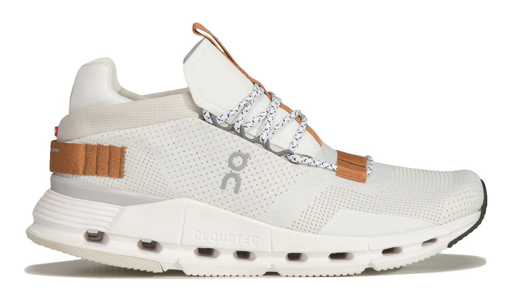 ON RUNNING Cloudnova sneakers "White Brown"
