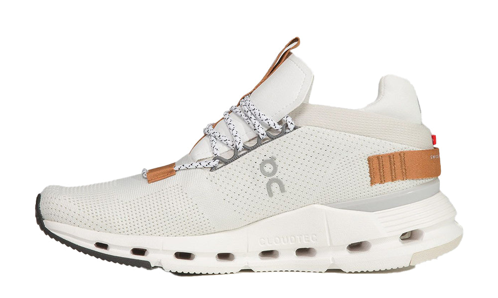 ON RUNNING Cloudnova sneakers "White Brown"