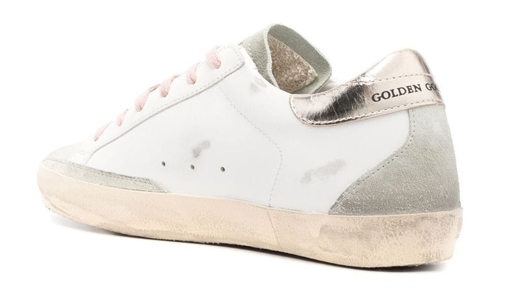 Golden Goose Wmns Superstar 'White Silver Ice Blue'